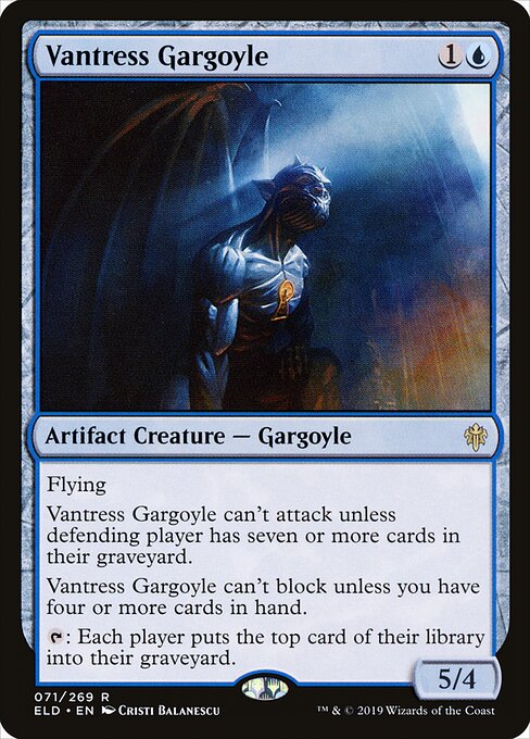 Vantress Gargoyle, Throne of Eldraine 71, rare