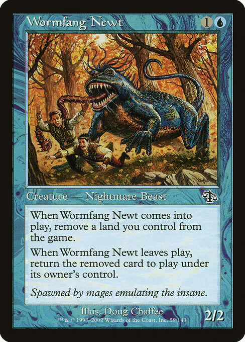 Wormfang Newt, Judgment 59, common
