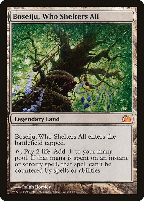 Boseiju, Who Shelters All, From the Vault: Realms 2, mythic