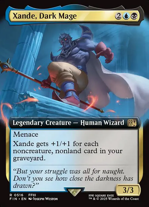 Xande, Dark Mage, Final Fantasy 516, rare