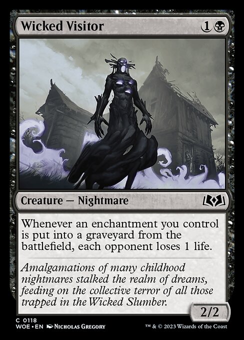 Wicked Visitor, Wilds of Eldraine 118, common