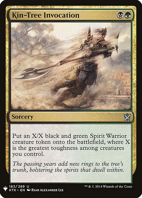 Kin-Tree Invocation, The List KTK-183, uncommon