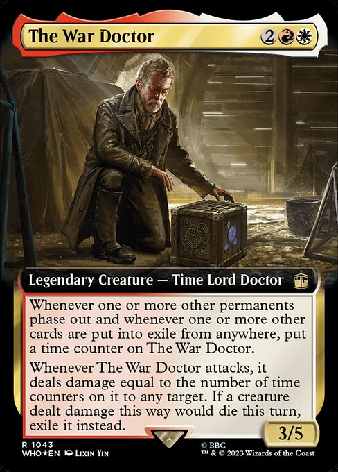 The War Doctor, Doctor Who 1043, rare