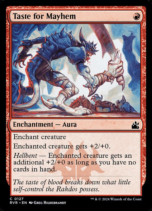 Taste for Mayhem, Ravnica Remastered 127, common