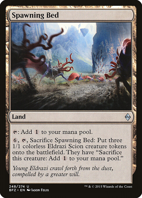 Spawning Bed, Battle for Zendikar 248, uncommon