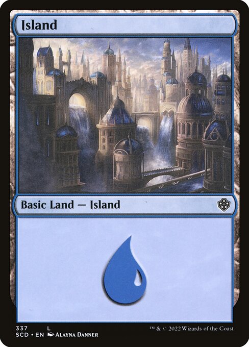 Island, Starter Commander Decks 337, common