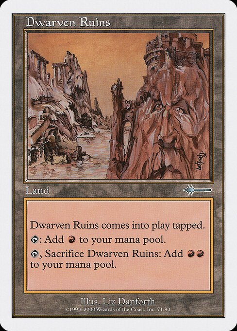 Dwarven Ruins, Beatdown Box Set 71, uncommon