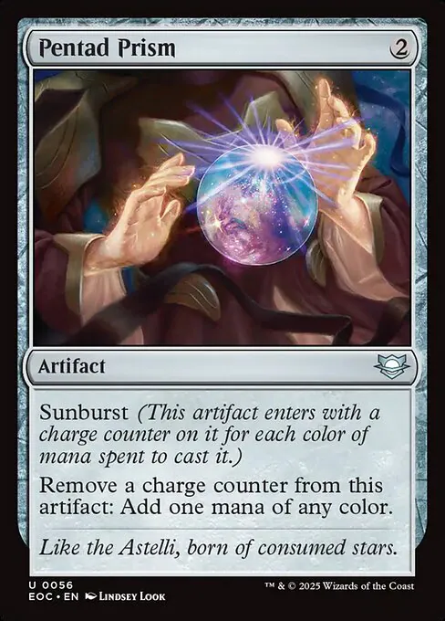 Pentad Prism, Edge of Eternities Commander 56, uncommon