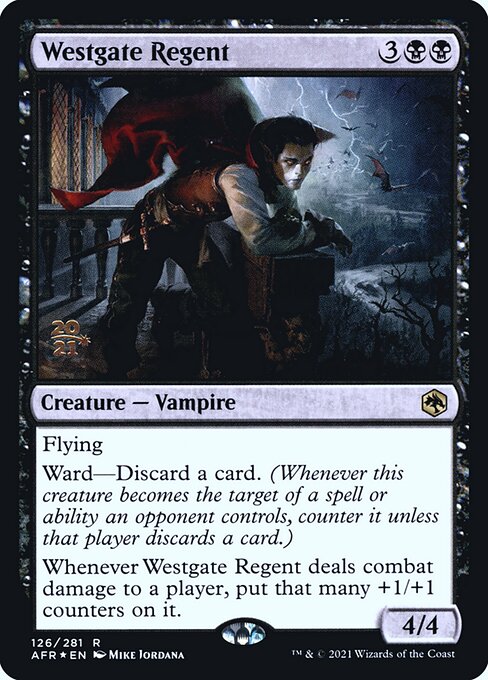 Westgate Regent, Adventures in the Forgotten Realms Promos 126s, rare