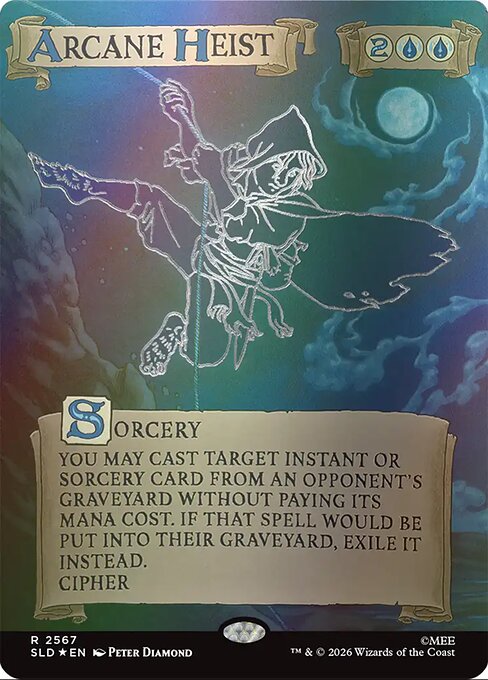 Arcane Heist, Secret Lair Drop 2567, rare
