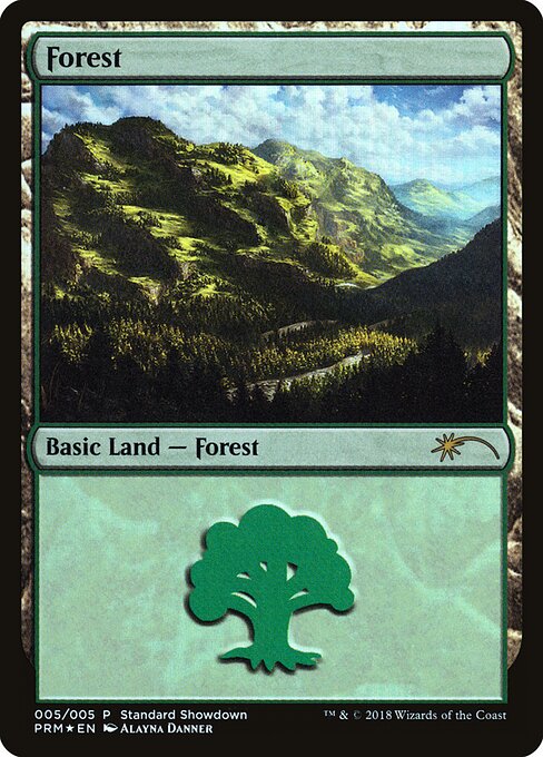 Forest, M19 Standard Showdown 5, rare
