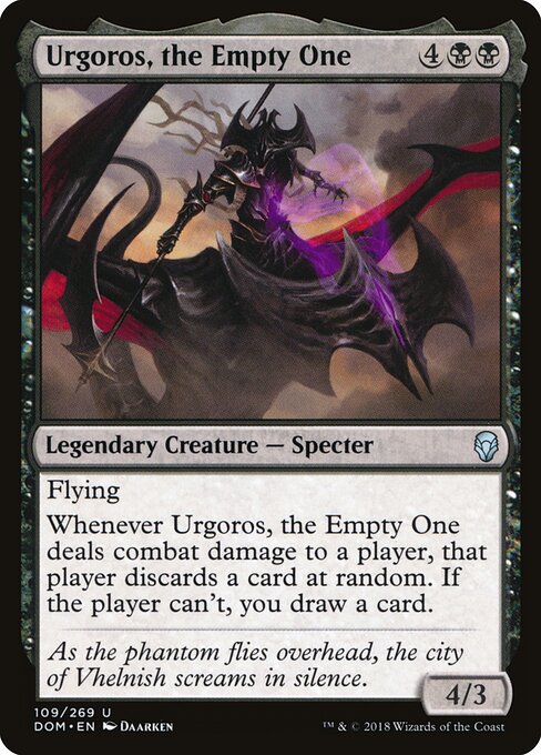 Urgoros, the Empty One, Dominaria 109, uncommon