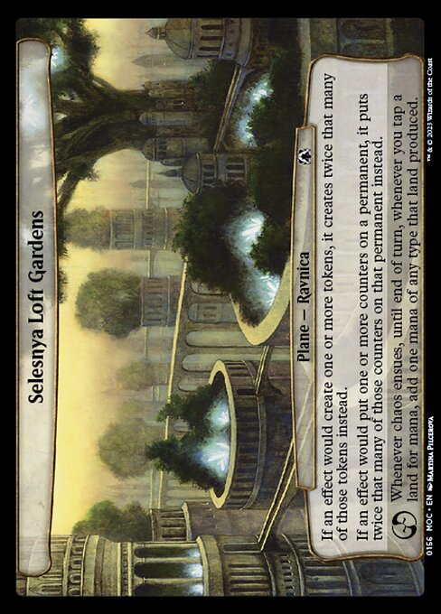 Selesnya Loft Gardens, March of the Machine Commander 156, common