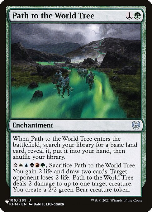 Path to the World Tree, The List KHM-186, uncommon