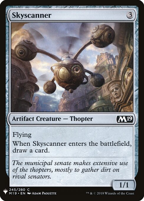Skyscanner, The List M19-245, common