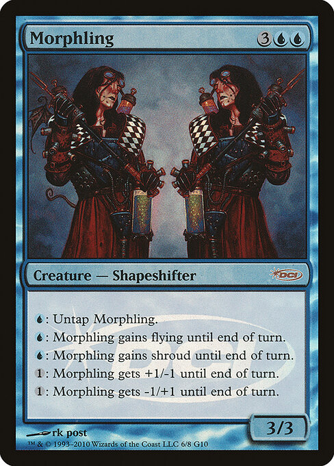 Morphling, Judge Gift Cards 2010 6, rare