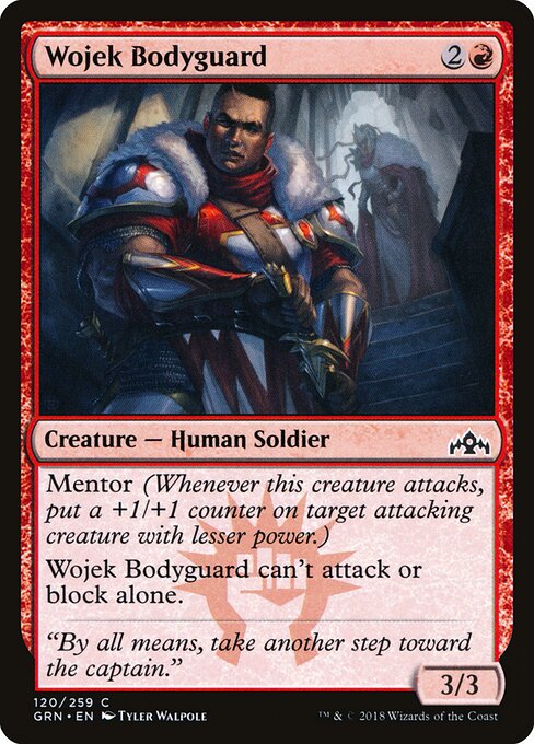Wojek Bodyguard, Guilds of Ravnica 120, common