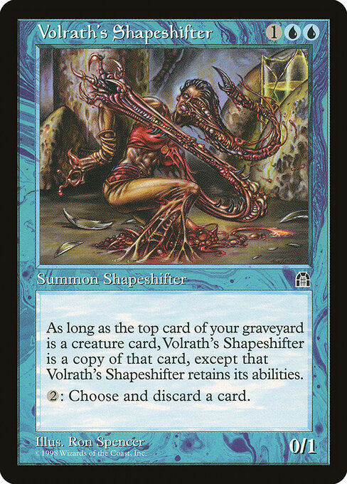 Volrath's Shapeshifter, Stronghold 48, rare