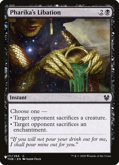 Pharika's Libation, The List THB-111, common