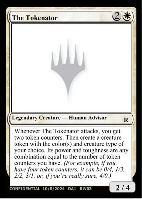 The Tokenator, Unknown Event RW03g, rare