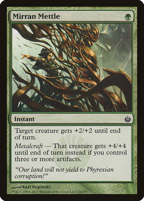 Mirran Mettle, Mirrodin Besieged 84, common