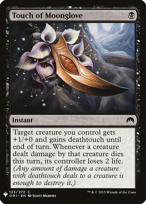 Touch of Moonglove, The List ORI-123, common