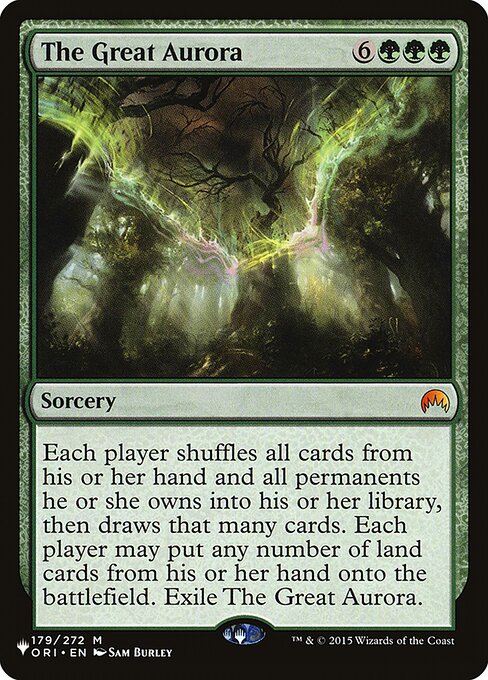 The Great Aurora, The List ORI-179, mythic