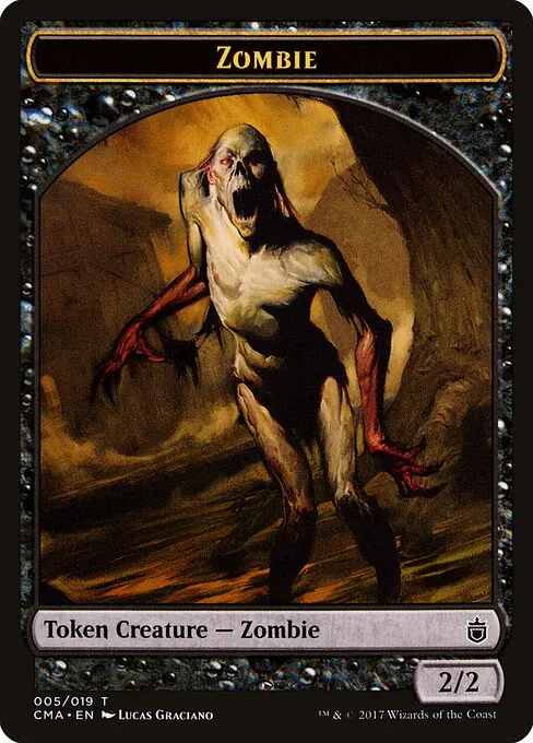 Zombie, Commander Anthology Tokens 5, common