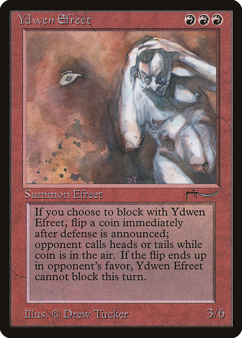 Ydwen Efreet, Arabian Nights 44, rare