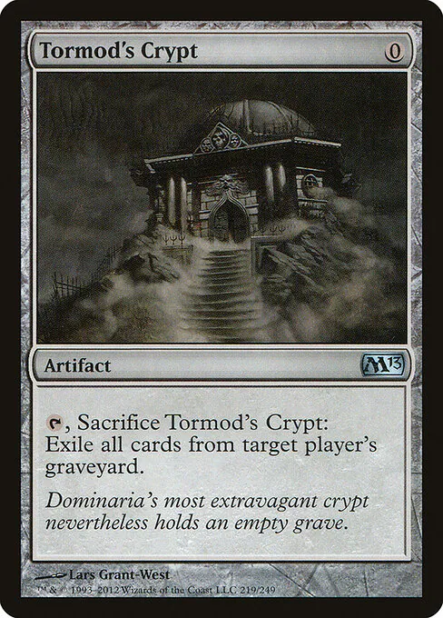 Tormod's Crypt, Magic 2013 219, uncommon