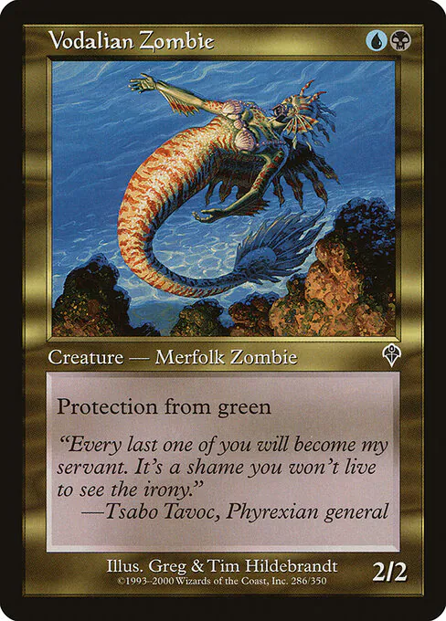 Vodalian Zombie, Invasion 286, common
