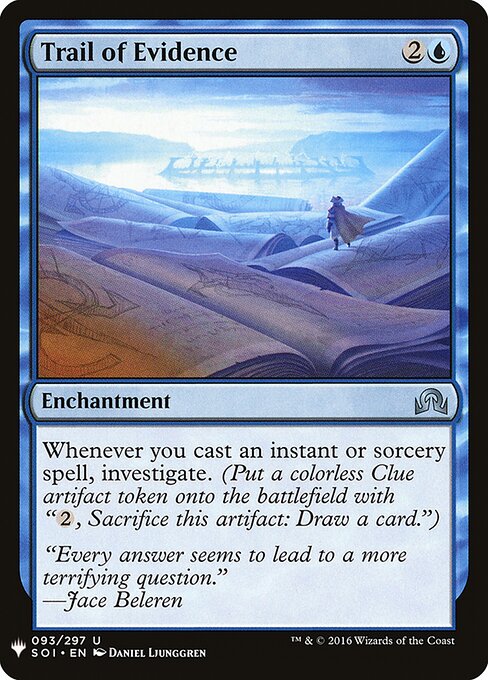 Trail of Evidence, The List SOI-93, uncommon
