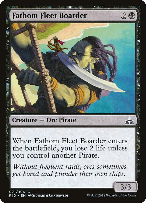 Fathom Fleet Boarder, Rivals of Ixalan, common