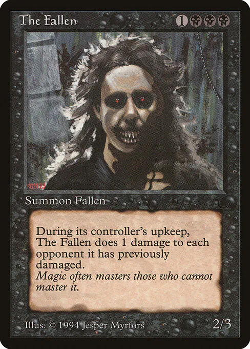 The Fallen, The Dark 53, uncommon
