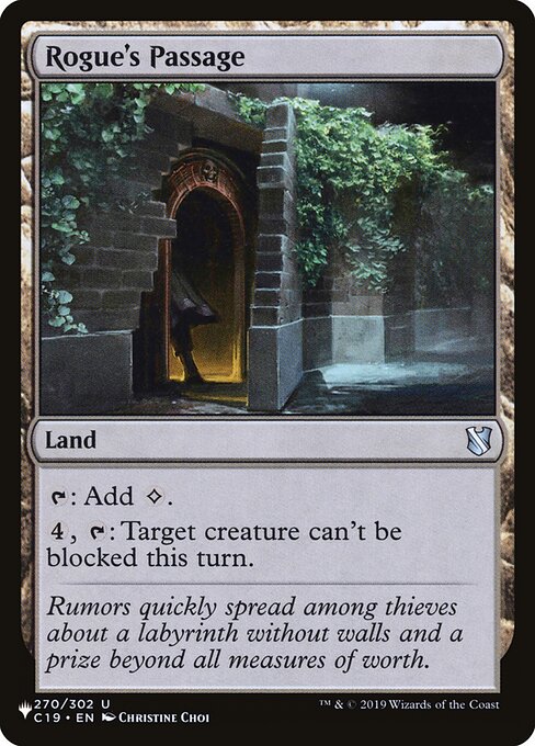 Rogue's Passage, The List C19-270, uncommon