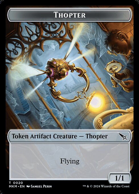 Thopter, Murders at Karlov Manor Tokens 20, common