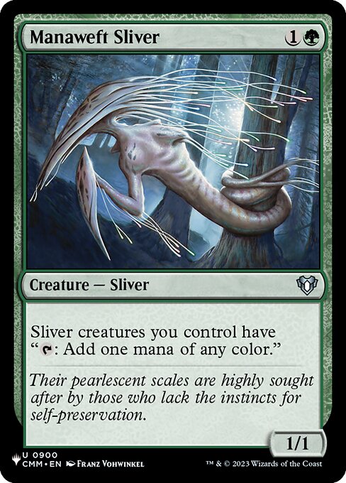 Manaweft Sliver, The List CMM-900, uncommon
