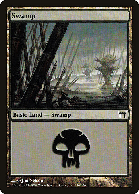 Swamp, Champions of Kamigawa 296, common
