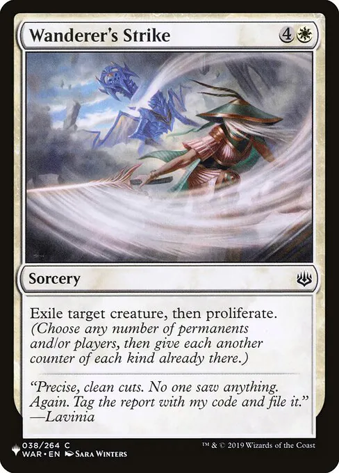 Wanderer's Strike, The List WAR-38, common