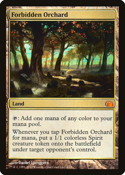 Forbidden Orchard, From the Vault: Realms 6, mythic