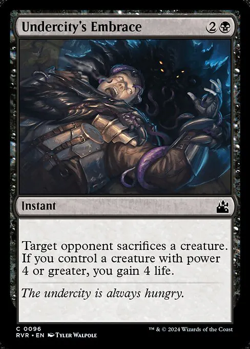 Undercity's Embrace, Ravnica Remastered 96, common