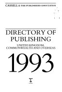 Continuum and the Publishers Association Directory of Publishing: United Kingdom, Commonwealth, and overseas