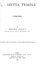 Disraeli's Novels