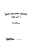 Who's Who in Science and Engineering 2008-2009, Who's Who Marquis