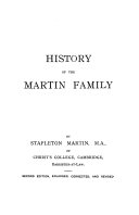 History of the Martin Family
