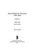 Movies Made for Television, 1964-2004: 1990-1999, Alvin H. Marill