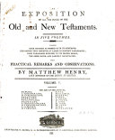 An Exposition of All the Books of the Old and New Testaments, Matthew Henry