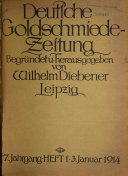 Goldschmiede-Zeitung: European Jeweler