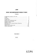 IEEE Membership Directory, Institute of Electrical and Electronics Engineers