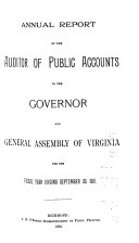 Annual Reports of Officers, Boards and Institutions of the Commonwealth of Virginia, Virginia